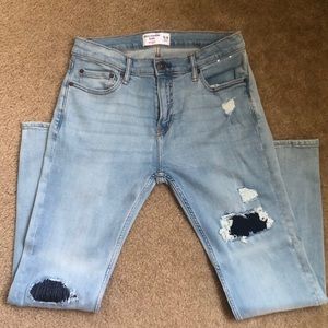 Abercrombie & Fitch Boys Straight Jeans